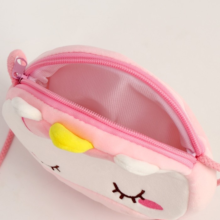 Сумка плюшевая &laquo;Единорог&raquo;