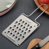 Тёрка плоская с контейнером &laquo;Овощная&raquo;, цвет МИКС