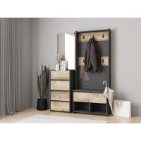 Зеркало Денвер, 460х900, Графит Зеркало Денвер, 460х900, Графит