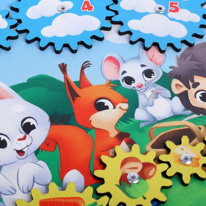 Набор шестерёнок &laquo;Кто что ест?&raquo;