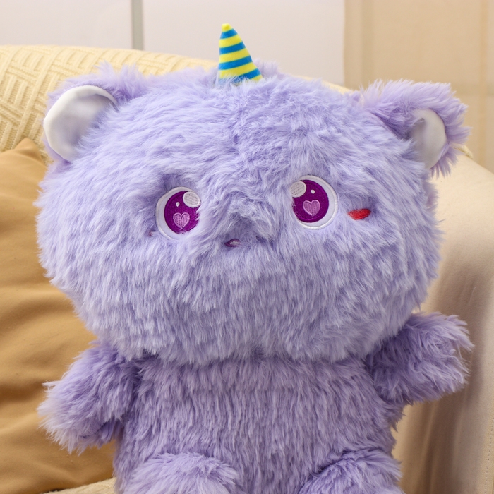 Мягкая игрушка «Монстрик», 40 см, цвет фиолетовый Мягкая игрушка «Монстрик», 40 см, цвет фиолетовый