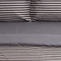 Постельное бельё Этель евро Strip 200х215 см,225х240 см,50х70&plusmn; 3 см - 2 шт, новосатин