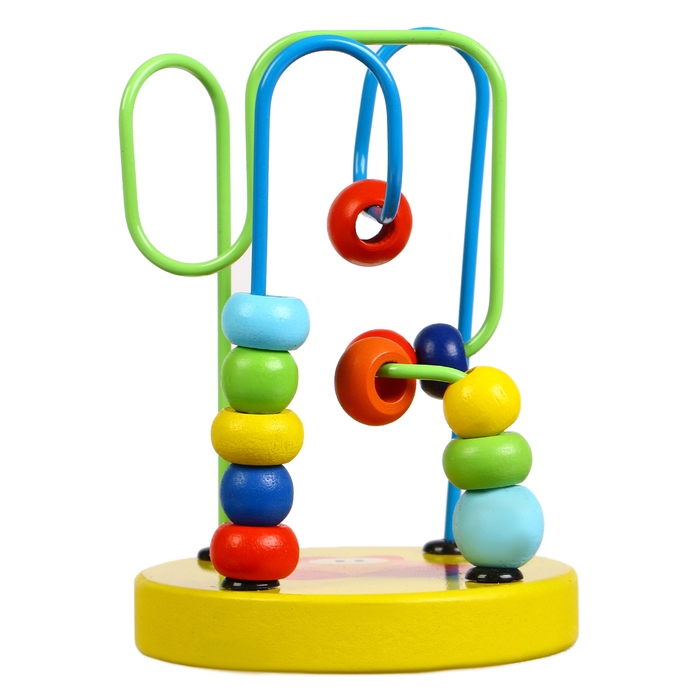 Серпантинка-лабиринт с пластиковыми бусинами &laquo;Крабик&raquo;