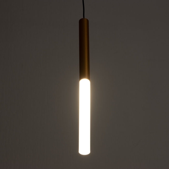 Светильник Светильник "Лукас софт" LED 5Вт 4000К матовое золото 2х2х30-130см