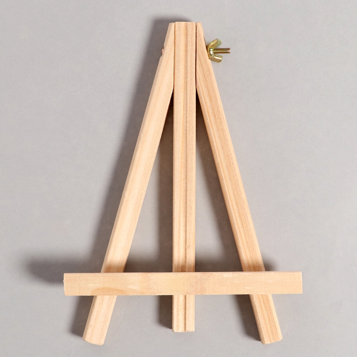 Мольберт демонстрационный, настольный, тренога &mdash; 3,5 &times; 14 &times; 19 см