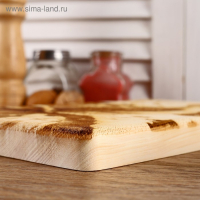 Доска из массива кедра &laquo;Сокол&raquo;, прямоугольная, 18 &times; 28 см