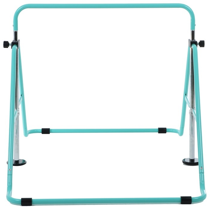 Гимнастическая перекладина детская с регулируемой высотой, цвет зелёный