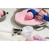 Ложка для мороженого Доляна «Помощник», 20,5 см, 50 мл, цвет МИКС Ложка для мороженого Доляна «Помощник», 20,5 см, 50 мл, цвет МИКС