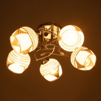 Люстра "Баффи" 5х40Вт Е27 Хром МОДЕЛЬ: 2751100