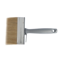 Кисть-макловица ТУНДРА, натуральная щетина, пластиковая рукоятка, 30х120 мм