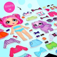 Магнитная игра &laquo;Малышка с питомцем&raquo;, в коробке