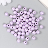 Бусины для творчества пластик "Шарик. Сиреневый перелив" набор 20 гр d=0,8 см Бусины для творчества пластик "Шарик. Сиреневый перелив" набор 20 гр d=0,8 см