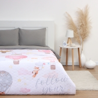 Покрывало "Этель" 1,5 сп Follow your dream 145*210&plusmn;5 см, микрофибра