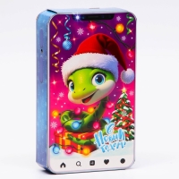 Подарочная коробка новогодняя Серпантинки 12,7 х 4,5 х 21,5 см