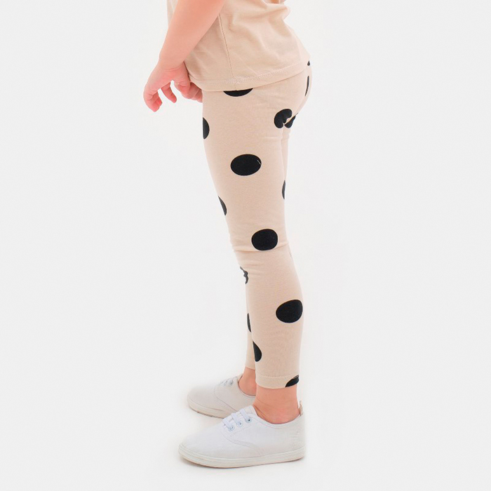 Легинсы для девочки KAFTAN "Kitten" р.34 (122-128), бежевый