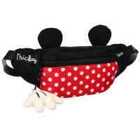 Сумка поясная детская, 25х6х13 см, Минни Маус Сумка поясная детская, 25х6х13 см, Минни Маус