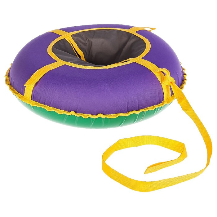 Тюбинг-ватрушка ONLITOP, диаметр чехла 60 см, цвета МИКС Тюбинг-ватрушка ONLITOP, диаметр чехла 60 см, цвета МИКС