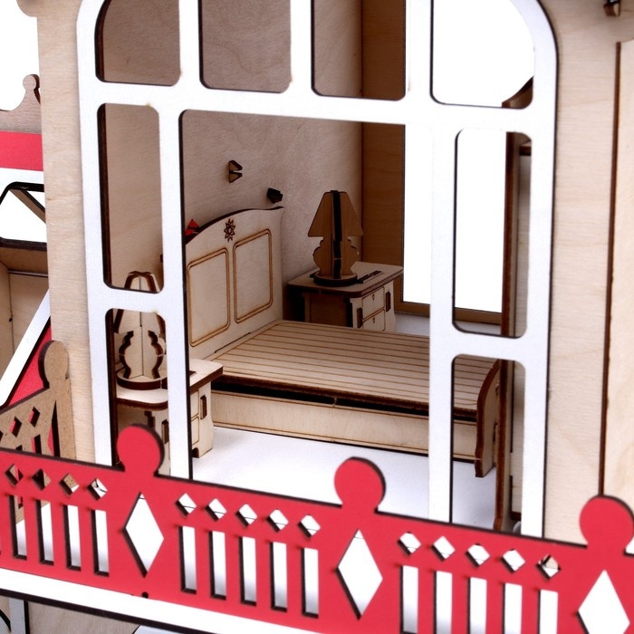 Кукольный дом, с мебелью &laquo;Загородный коттедж&raquo;