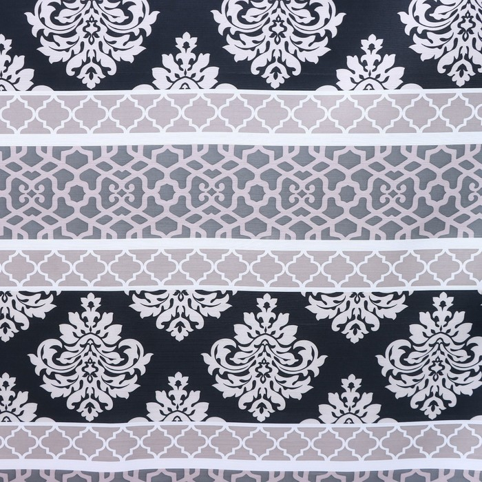 Штора для ванны Доляна &laquo;Барокко&raquo;, 180&times;180 см, полиэстер