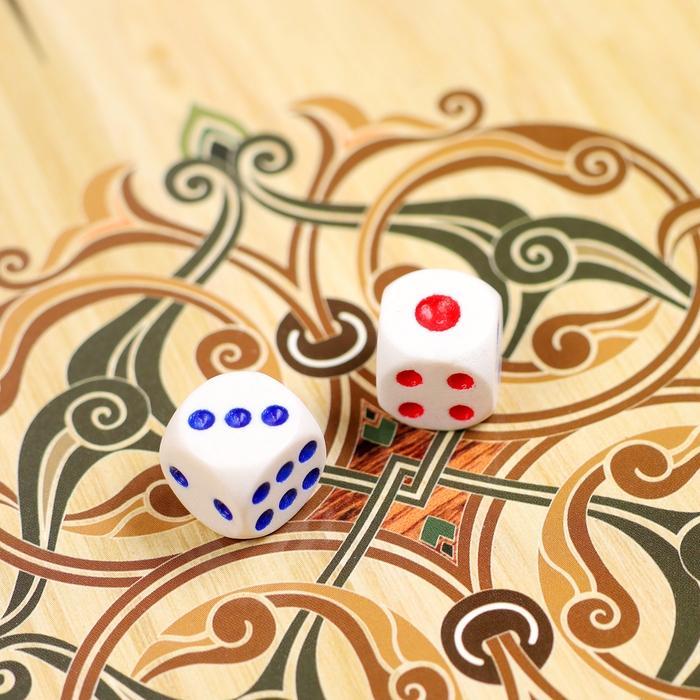 Нарды деревянные большие, настольная игра Нарды деревянные большие, настольная игра "Богатырь", 40 х 40 см, с шашками