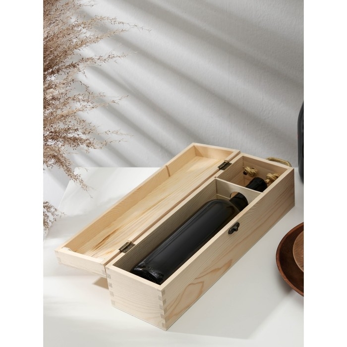 Ящик для хранения вина Доляна &laquo;Ливорно&raquo;, 35&times;10 см, на 1 бутылку
