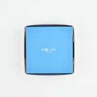 Коробка под 4 конфеты &laquo;Золотые искры&raquo;, 10.5 х 10.5 х 3.5 см, Новый год