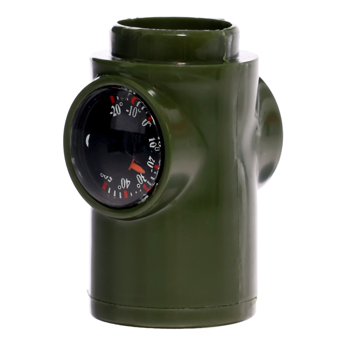 Набор героя &laquo;Разведчик&raquo;, 6 в 1: свисток, компас, фонарик, термометр, зеркало, лупа