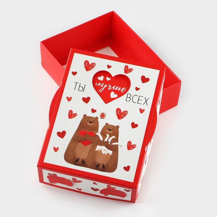 Коробка складная &laquo;Любовь &raquo;, 16 х 12 х 5 см