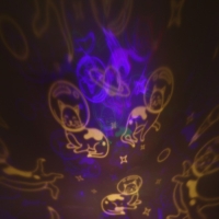 Ночник &laquo;Котята&raquo;, 11,7 х 10,8 см