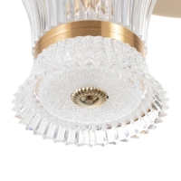 Светильник BayerLux "Медея" 4LED+3LED 41Вт ПДУ золото 40х40х100см