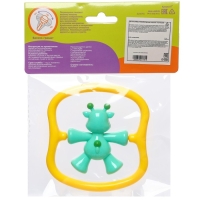 Погремушка &laquo;Жирафик&raquo; цвет бирюзовый, Крошка Я