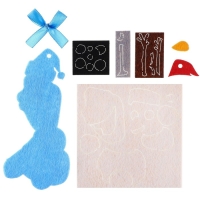 Набор для творчества на Новый год "Подвеска из фетра", Холодное сердце Набор для творчества на Новый год "Подвеска из фетра", Холодное сердце