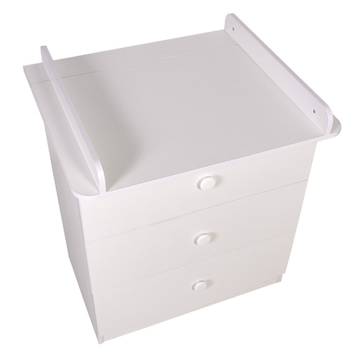 Комод пеленальный детский Фея 1380, 79х54х92 см., 3 ящика, цвет белый