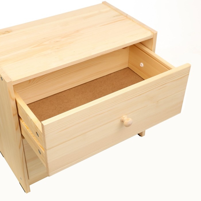 Тумба прикроватная RAST 2, 52х30х46, массив сосны