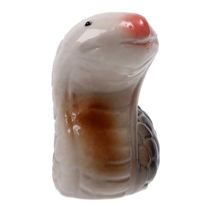 Свистулька керамическая &laquo;Чёрная змея&raquo;, 3,5 &times; 7,5 &times; 5,5 см