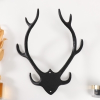 Крючки декоративные чугун "Рога оленя" 32х27,7х9,2 см Крючки декоративные чугун "Рога оленя" 32х27,7х9,2 см
