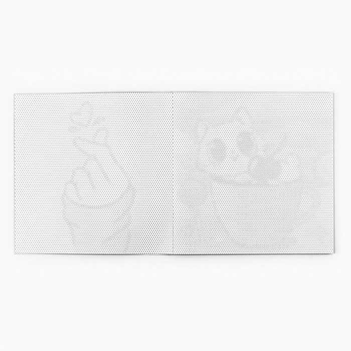 Раскраска-антистресс по точкам &laquo;Девушка в капюшоне&raquo;, 20 стр