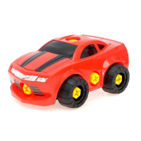 Конструктор-машина &laquo;Мега робот&raquo;, 3 в 1, со световым шуруповёртом, работает от батареек