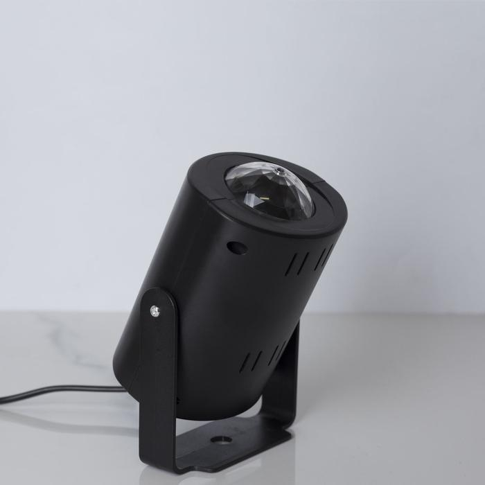 Световой прибор «Хрустальный шар» 5 см, поворотное крепление, пульт ДУ, свечение RGB, 220 В Световой прибор «Хрустальный шар» 5 см, поворотное крепление, пульт ДУ, свечение RGB, 220 В