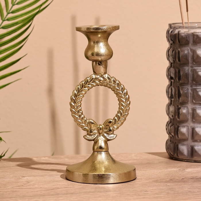 Подсвечник Подсвечник "Венец" 20 см, алюминий