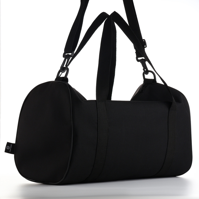 Сумка спортивная мужская, TEXTURA, маленький размер, цвет чёрный Сумка спортивная мужская, TEXTURA, маленький размер, цвет чёрный