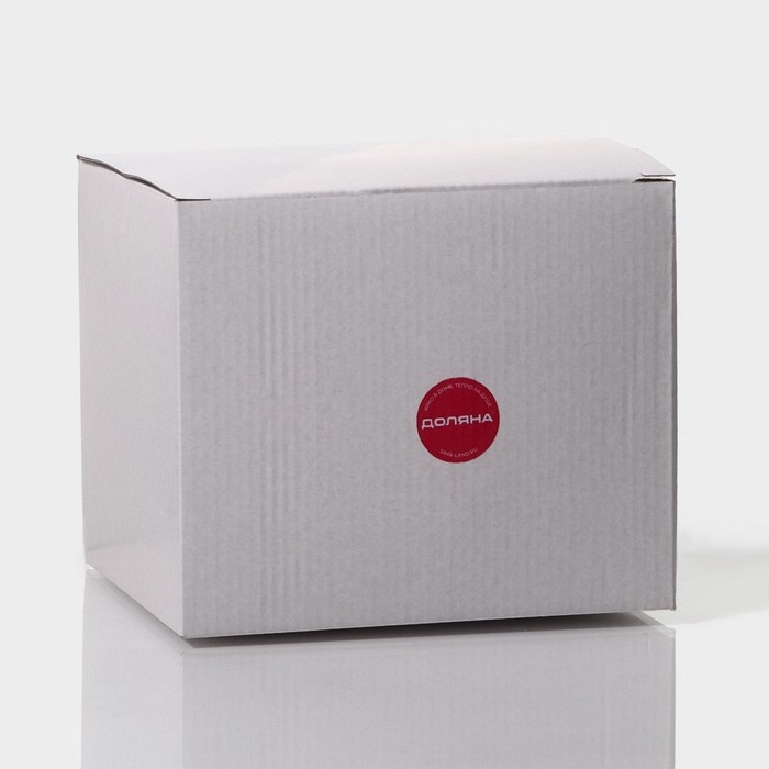 Чайник стеклянный заварочный Доляна &laquo;Волна&raquo;, 1,5 л, с металлическим ситом, цвет голубой