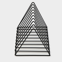 Подставка под разделочные доски Доляна &laquo;Лофт&raquo;, 26&times;18&times;21, цвет чёрный