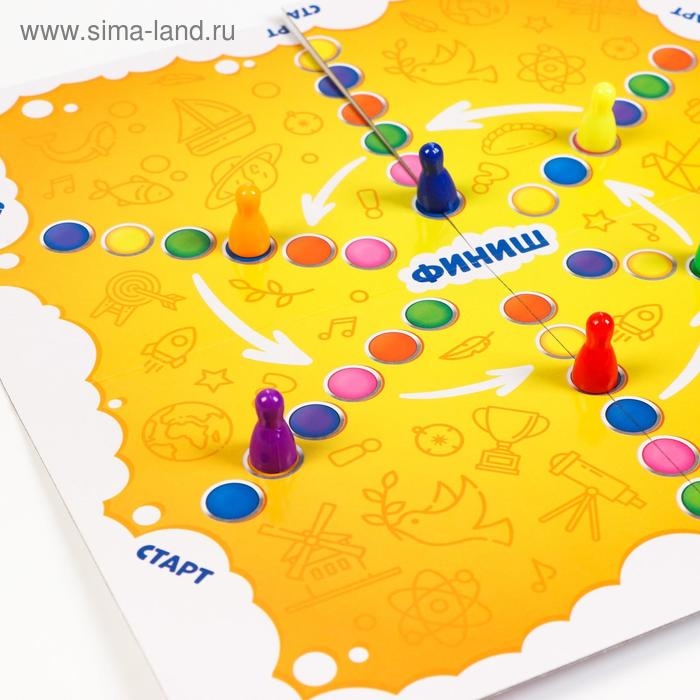 Настольная игра &laquo;Большая семейная викторина&raquo;, 200 карт, игровое поле, 6 фишек, 8+