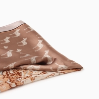 Платок женский MINAKU р-р 70*70 см, цв. коричневый