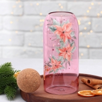 Новый год. Банка для хранения &laquo;Розовая сказка&raquo;, 1000 мл