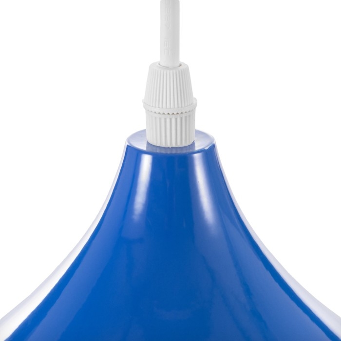 Светильник "Моди" Е27 40Вт синий 24х24х20-100 см