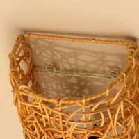 Светильник настенный из ротанга "Нить Ариадны" 1х120Вт, Е27, 16х10х23 см Светильник настенный из ротанга "Нить Ариадны" 1х120Вт, Е27, 16х10х23 см