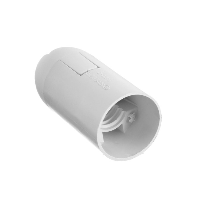 Патрон E14, пластиковый подвесной, белый, набор 50 шт. Патрон E14, пластиковый подвесной, белый, набор 50 шт.