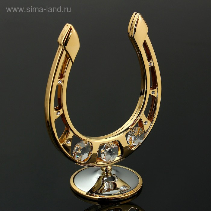 Сувенир «Подкова», 9×5×12 см, с кристаллами Сувенир «Подкова», 9×5×12 см, с кристаллами